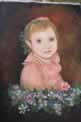Little Girl in a Pink Dress